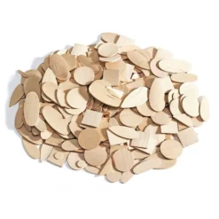 Forme geometriche in legno da decorare - 1000 pezzi