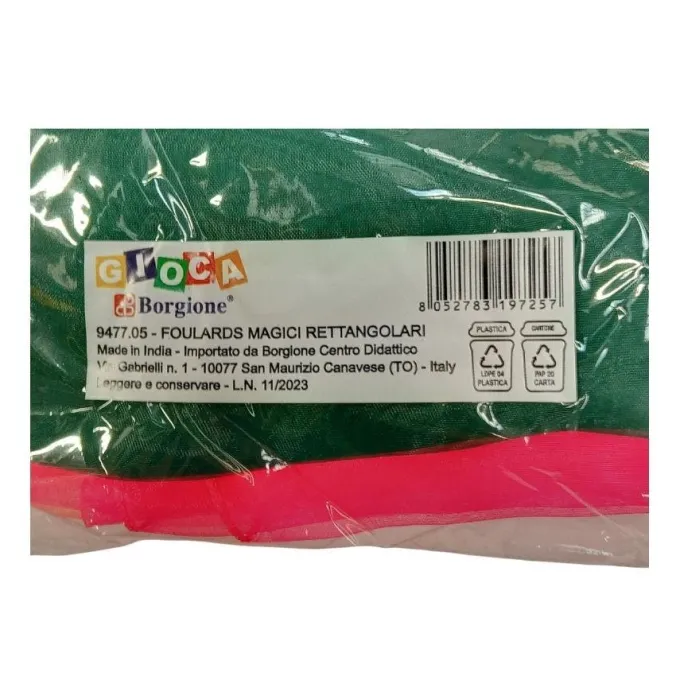 Foulards magici rettangolari