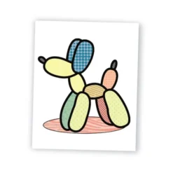 Frottage motivi pop art