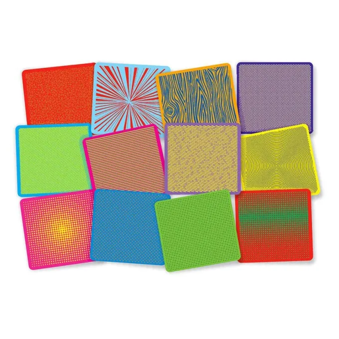 Frottage motivi pop art
