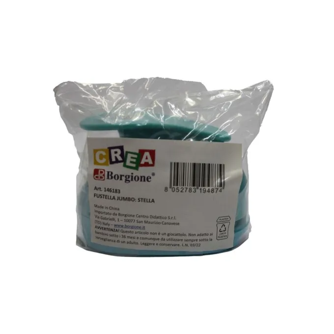 Fustella borgione jumbo decoro stella