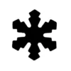 Fustella borgione mini fiocco di neve