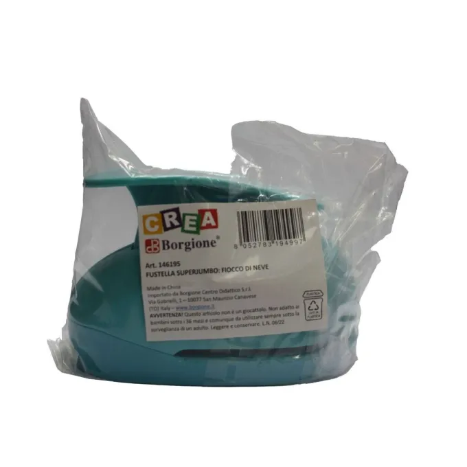 Fustella borgione superjumbo fiocco di neve