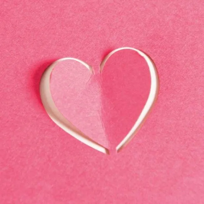 Fustella magnetica borgione cuore pop up