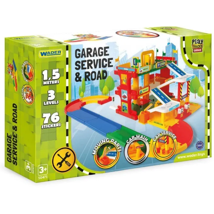 Garage con pista