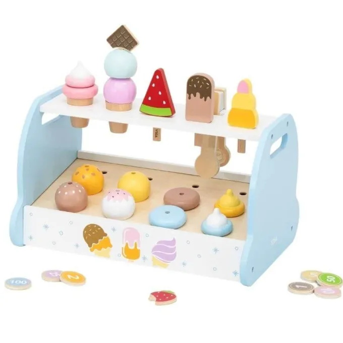 Gelateria in legno