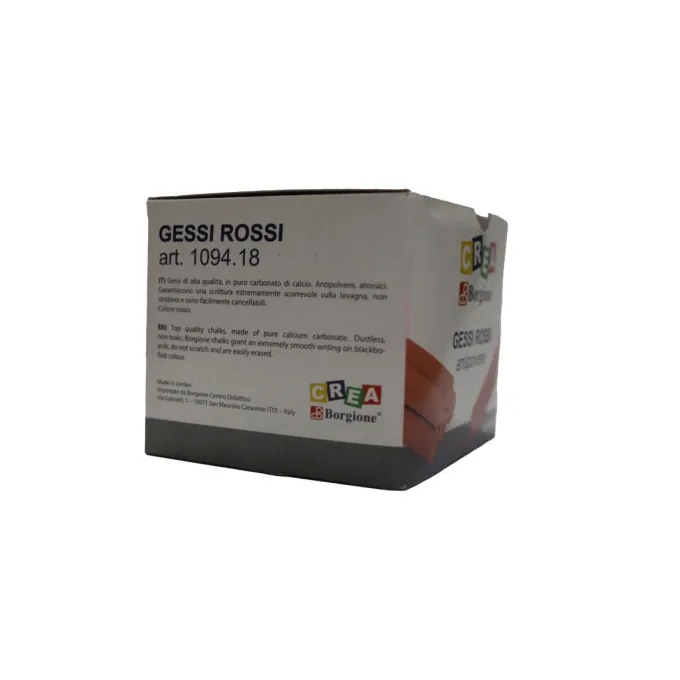 Gessi borgione 100 pezzi rossi