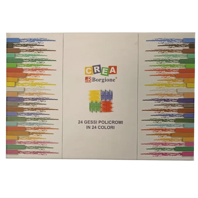 Gessi policromi - 24 pezzi 24 colori