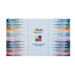 Gessi policromi - 36 pezzi 36 colori