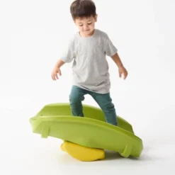 Gioco dell'equilibrio a dondolo foglia