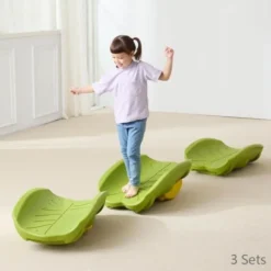 Gioco dell'equilibrio a dondolo foglia