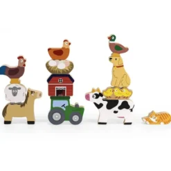 Gioco d'equilibrio animali della fattoria