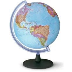 Globo geografico politico liscio- cm 40