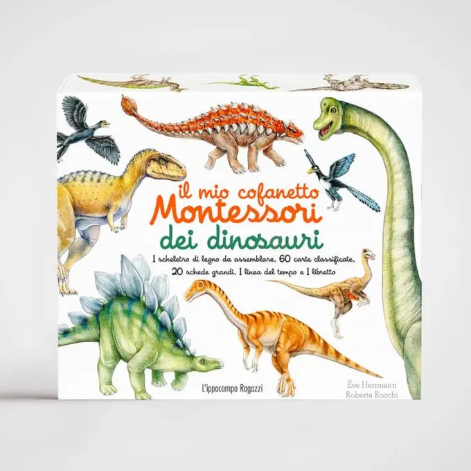 Il mio cofanetto montessori dei dinosauri