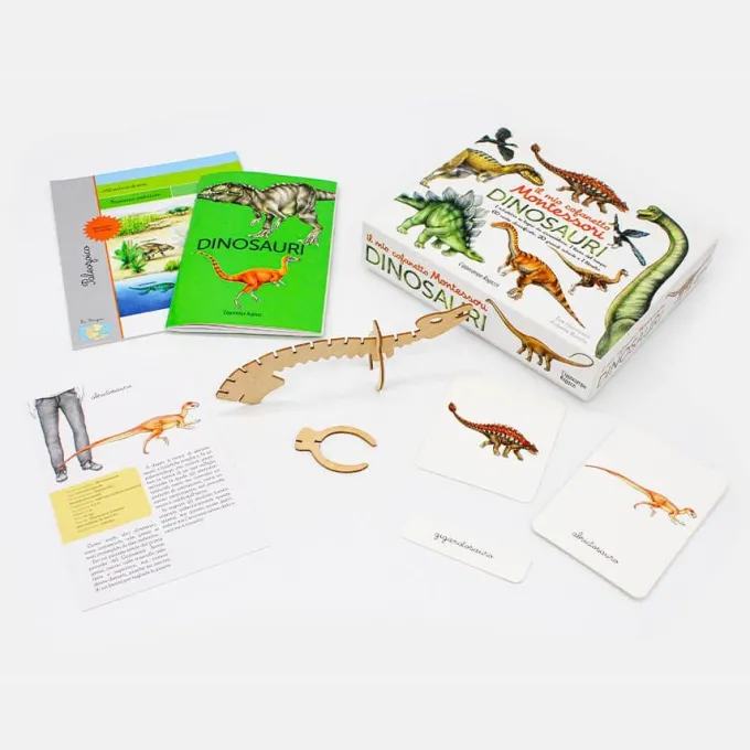 Il mio cofanetto montessori dei dinosauri