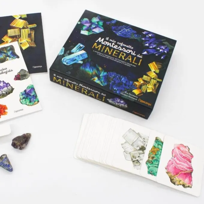 Il mio cofanetto montessori dei minerali