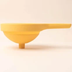 Imbuto in silicone giallo corallo - 3 pezzi