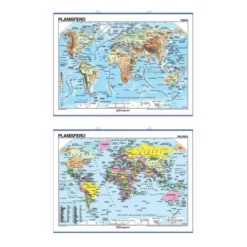 Italia. europa. planisfero - carte geografiche 30 pz