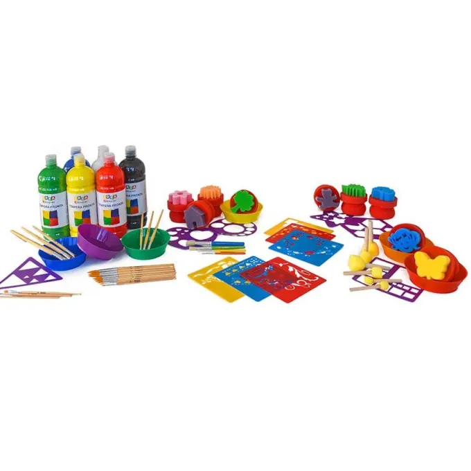 Kit creativita' con le tempere