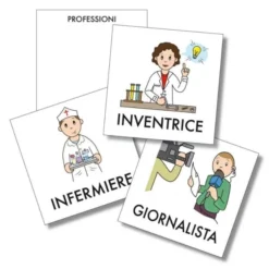 Kit dei pittogrammi - flashcards emozioni. azioni e ambienti
