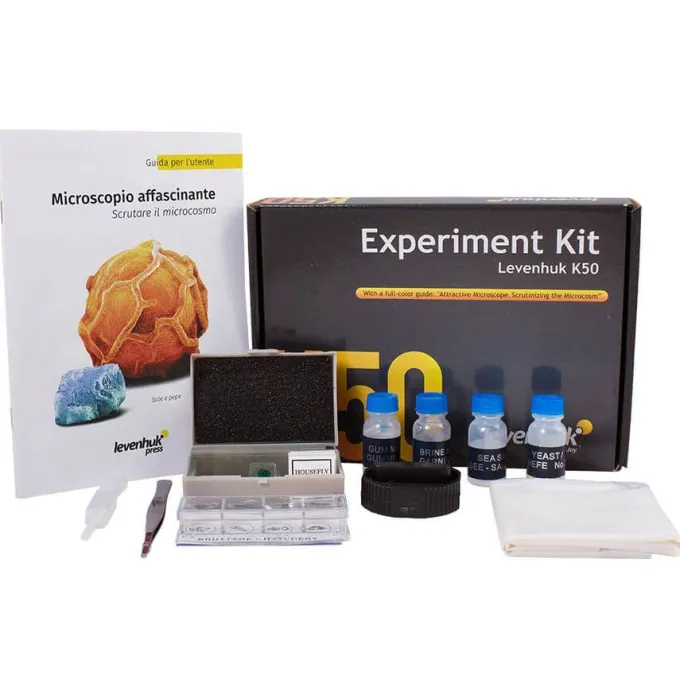 Kit esperimenti al microscopio