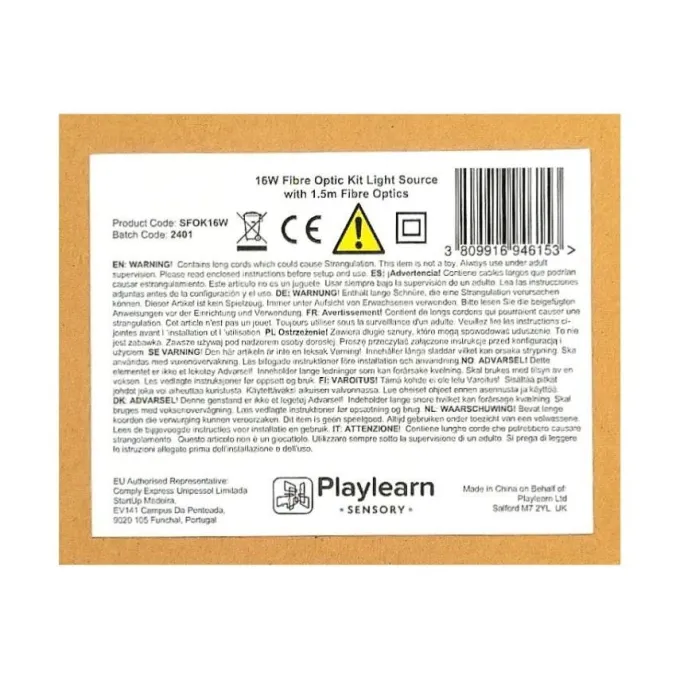 Kit fibre ottiche 100 fili da 1.5 metri