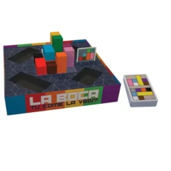 La boca gioco dei blocchi in prospettiva