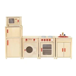 La grande cucina in legno