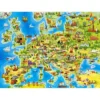 La mappa dell'europa
