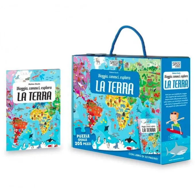 La terra - puzzle + opuscolo