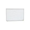 Lavagna laccata bianca magnetica quadrettata 150x120 cm