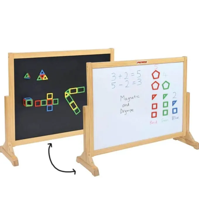 Lavagna magnetica con telaio in legno
