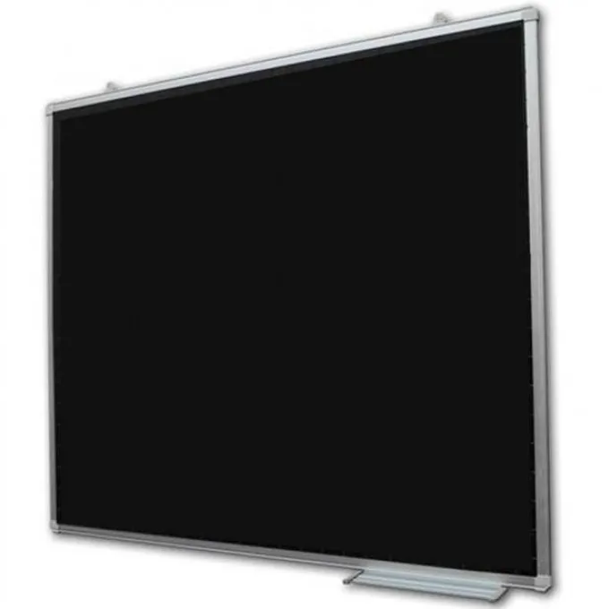 Lavagna magnetica nera top quality liscia 200x100 cm