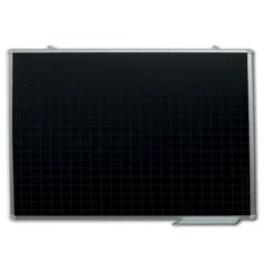 Lavagna magnetica nera top quality liscia 240x120 cm