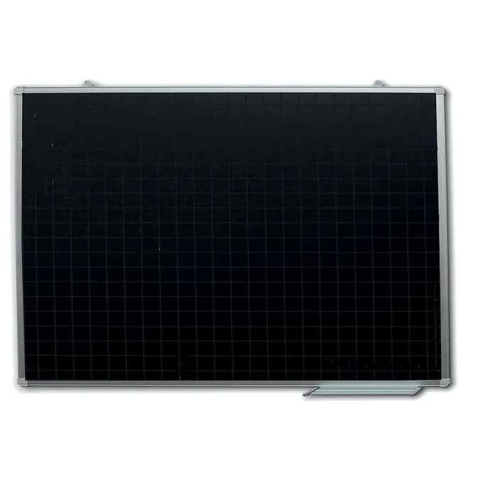 Lavagna magnetica nera top quality liscia 240x120 cm