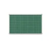 Lavagna magnetica verde laccata quadrettata 120x90 cm