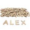 Lettere stampatello in legno - 104 pezzi