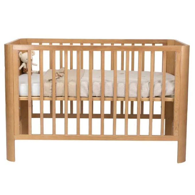 Lettino premium in legno su ruote