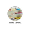 Libreria bifacciale 3 piani cam premium base con piedino