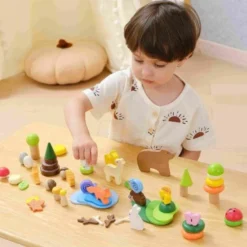 Loose parts della foresta - 58 pezzi