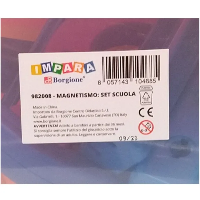 Magnetismo set scuola