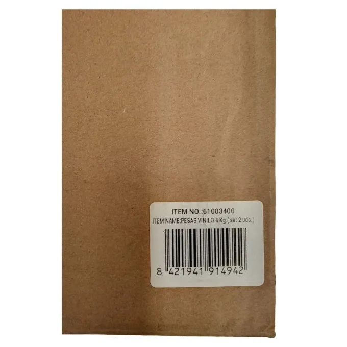 Manubri pesi in vinile 4 kg