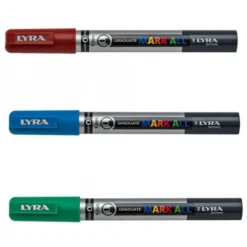Marcatore lyra graduate mark all punta media - 12 colori