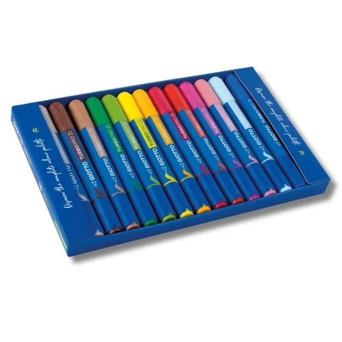 Marcatori doppia punta giotto turbo pro - 15 colori