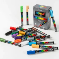 Marker permanente - 18 colori
