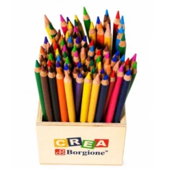 Matitonda borgione 72 pezzi in 12 colori
