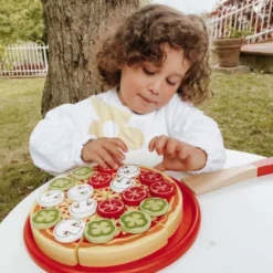 Maxi pizza in legno