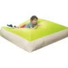 Maxi quadrotto jumbo verde chiaro panna