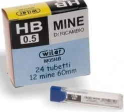 Micromine hb 0.5 mm - 12 pezzi