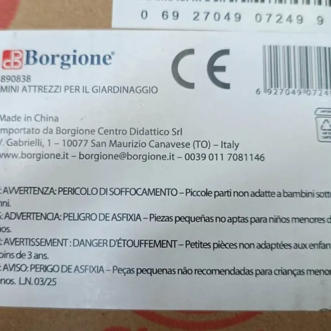Mini attrezzi per il giardinaggio 8 pezzi